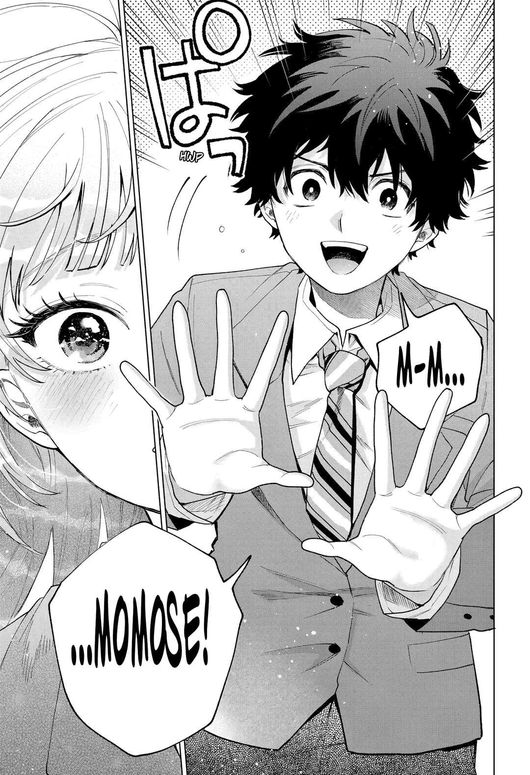 Momose Akira no Hatsukoi Hatan-chuu. — Cap. 77, pág. 18