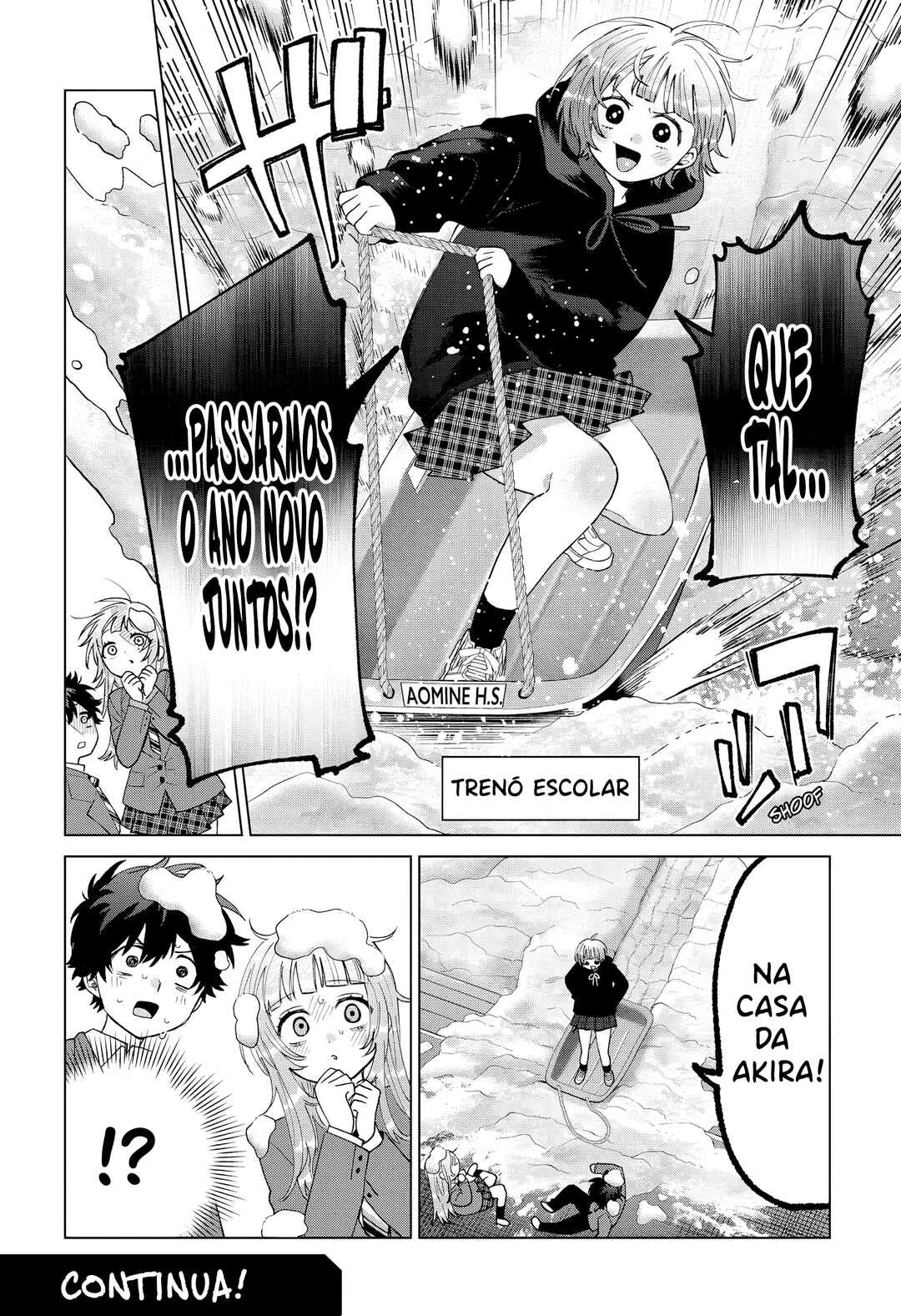 Momose Akira no Hatsukoi Hatan-chuu. — Cap. 77, pág. 23