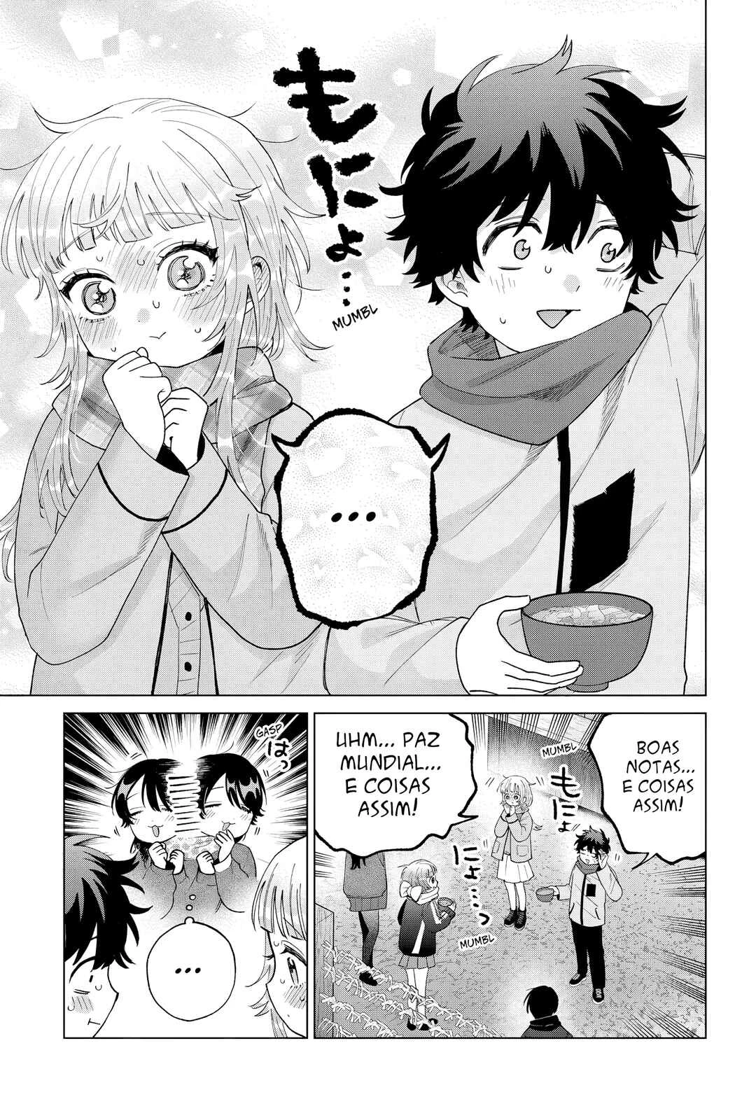 Momose Akira no Hatsukoi Hatan-chuu. — Cap. 79, pág. 14
