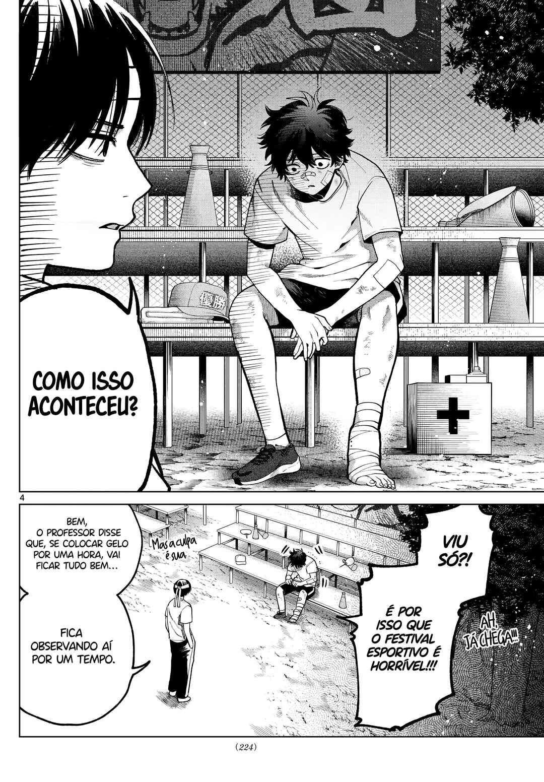 Momose Akira no Hatsukoi Hatan-chuu. — Cap. 8, pág. 5
