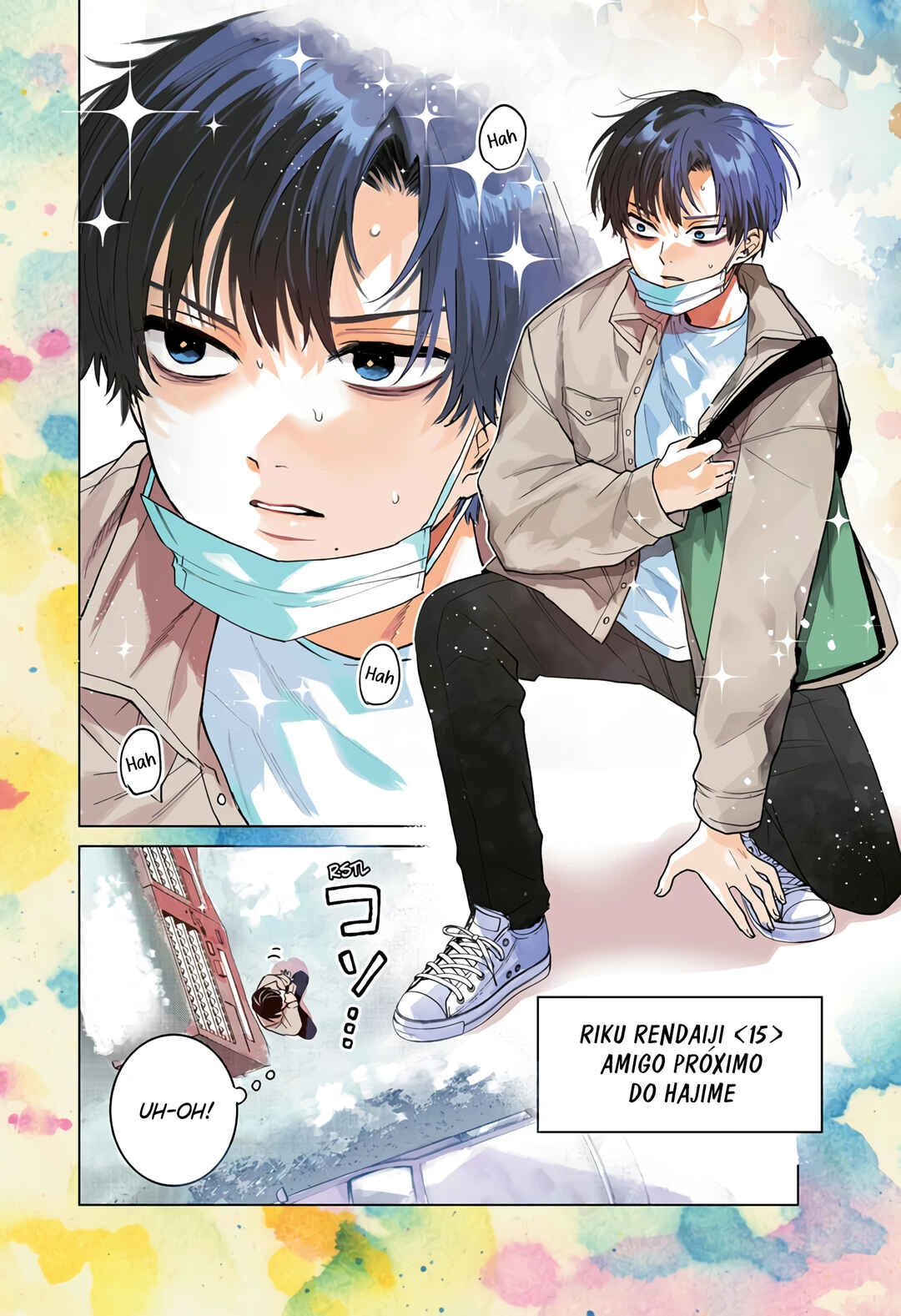 Momose Akira no Hatsukoi Hatan-chuu. — Cap. 80, pág. 3
