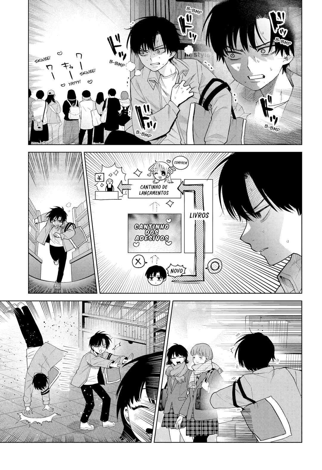 Momose Akira no Hatsukoi Hatan-chuu. — Cap. 80, pág. 10
