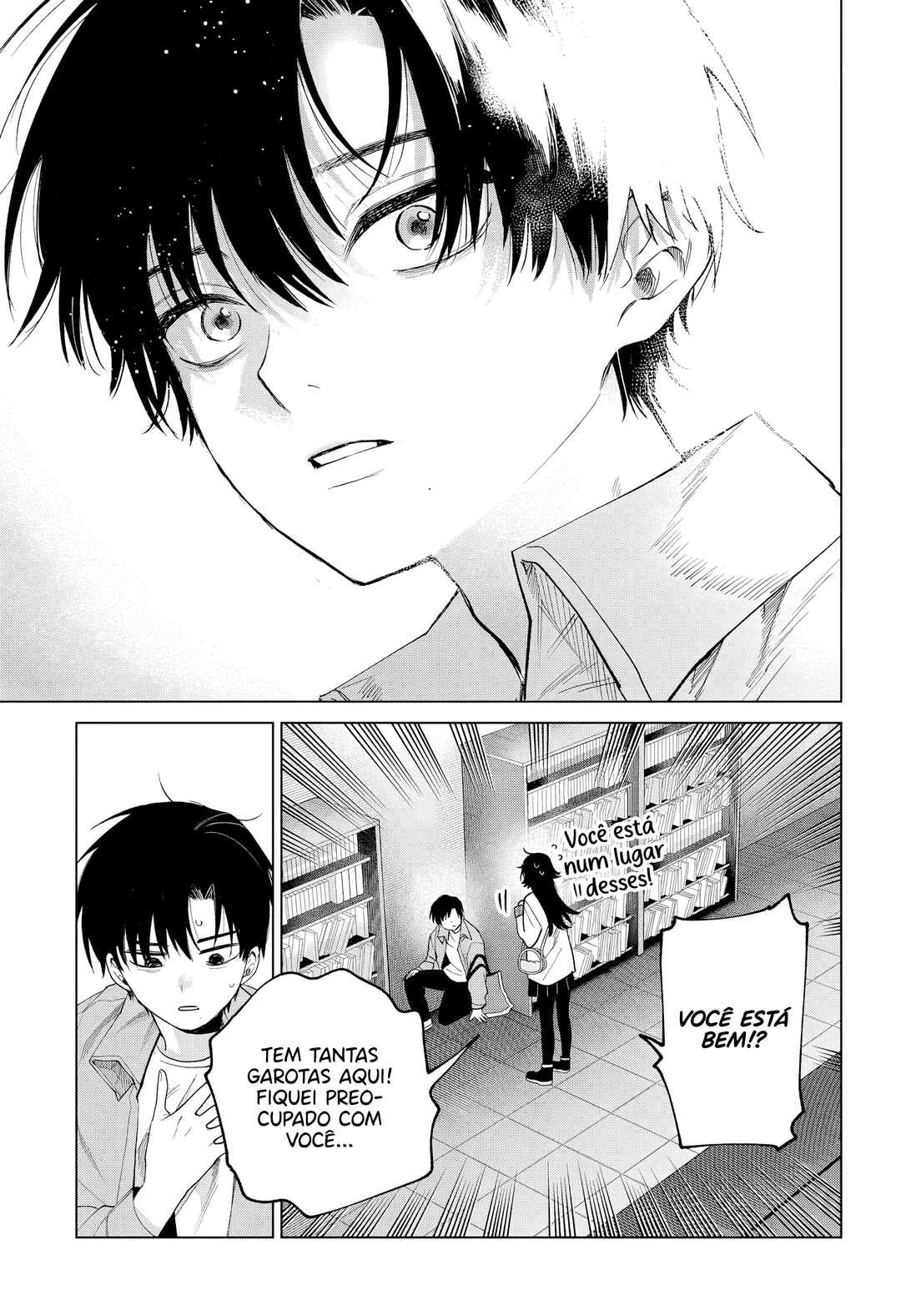 Momose Akira no Hatsukoi Hatan-chuu. — Cap. 80, pág. 14