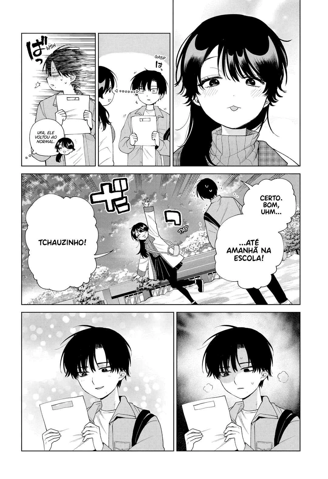 Momose Akira no Hatsukoi Hatan-chuu. — Cap. 80, pág. 19
