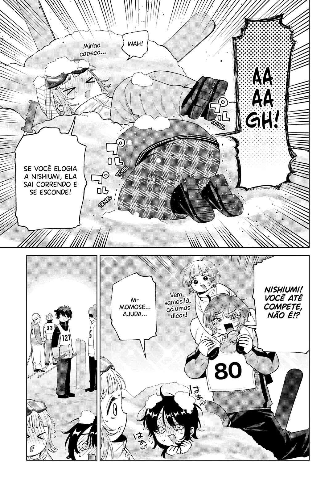 Momose Akira no Hatsukoi Hatan-chuu. — Cap. 81, pág. 8