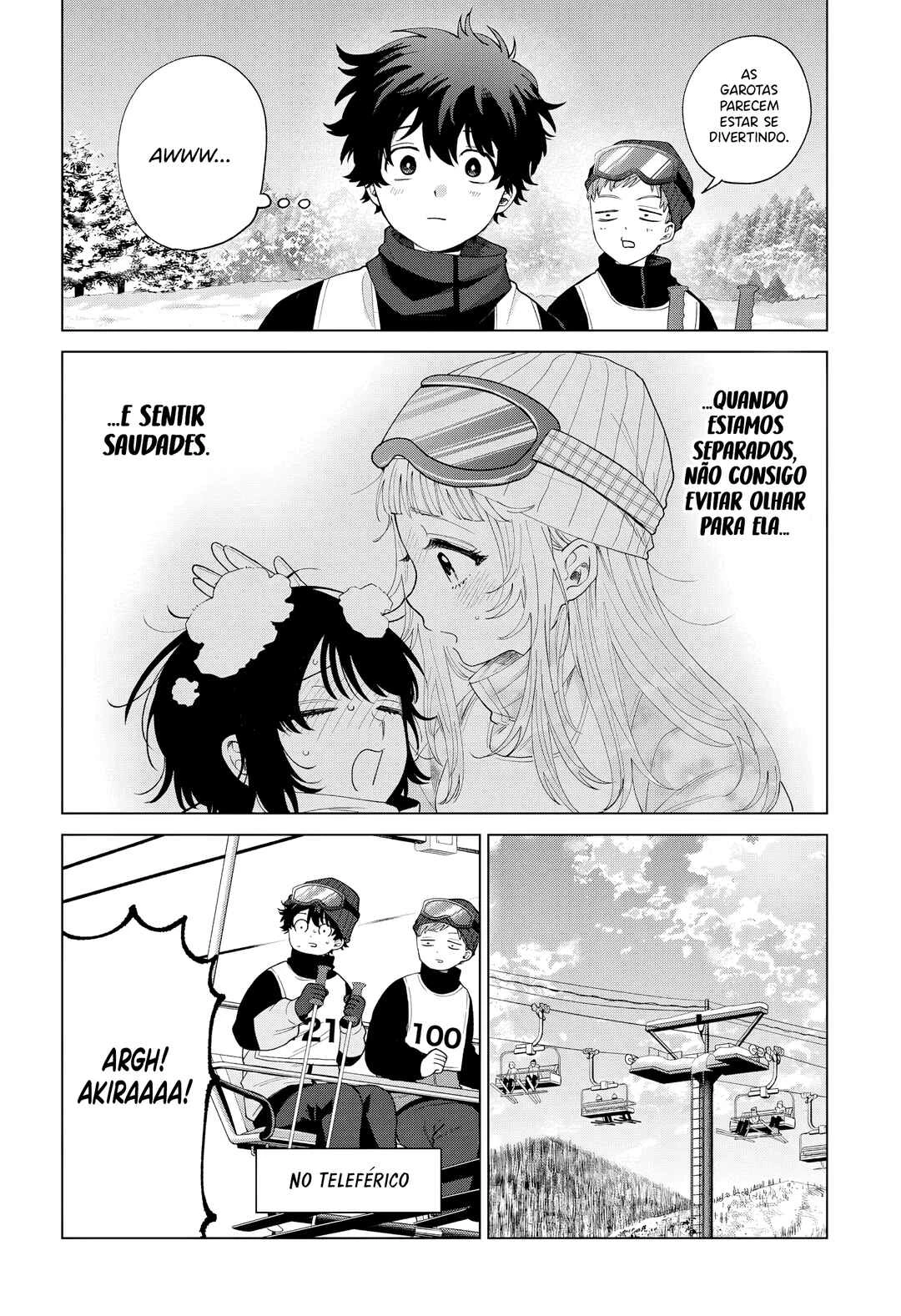 Momose Akira no Hatsukoi Hatan-chuu. — Cap. 81, pág. 9