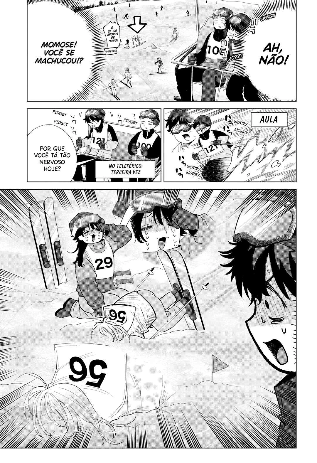 Momose Akira no Hatsukoi Hatan-chuu. — Cap. 81, pág. 12
