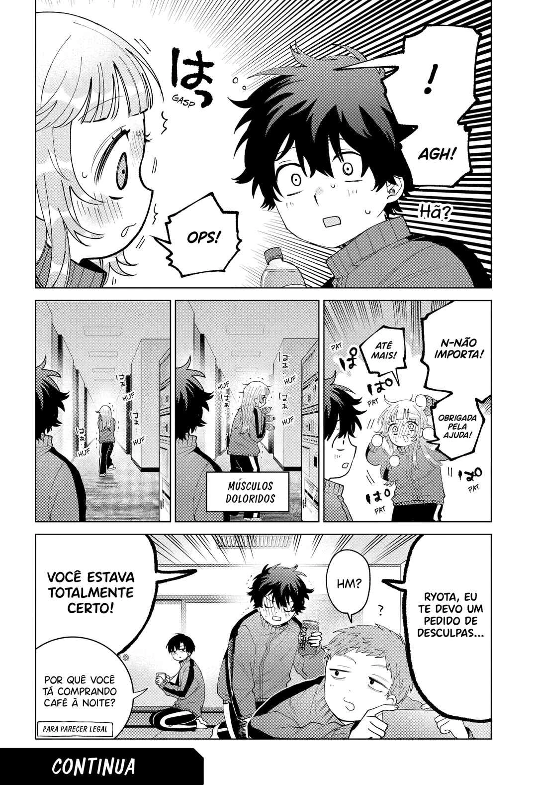 Momose Akira no Hatsukoi Hatan-chuu. — Cap. 81, pág. 19