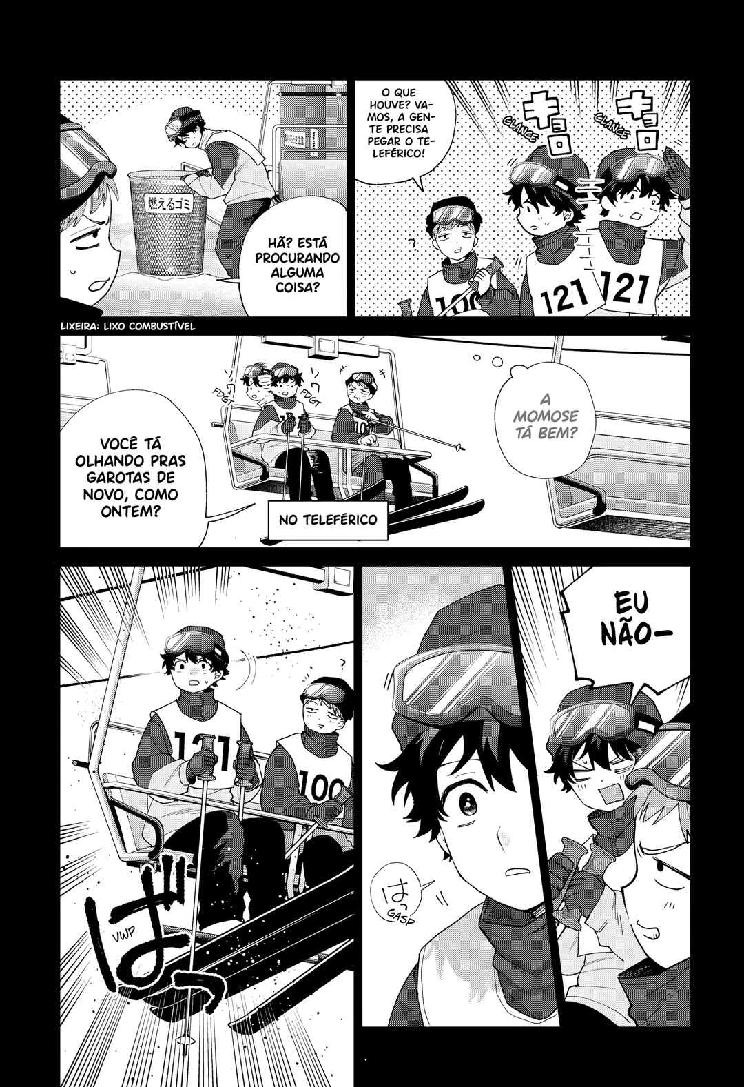 Momose Akira no Hatsukoi Hatan-chuu. — Cap. 83, pág. 8