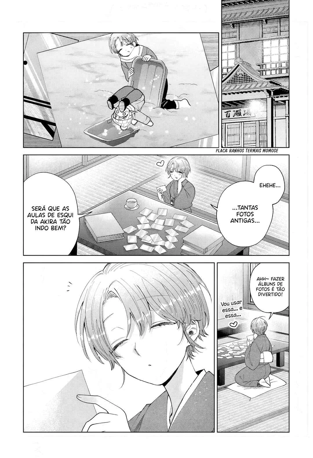 Momose Akira no Hatsukoi Hatan-chuu. — Cap. 84, pág. 3