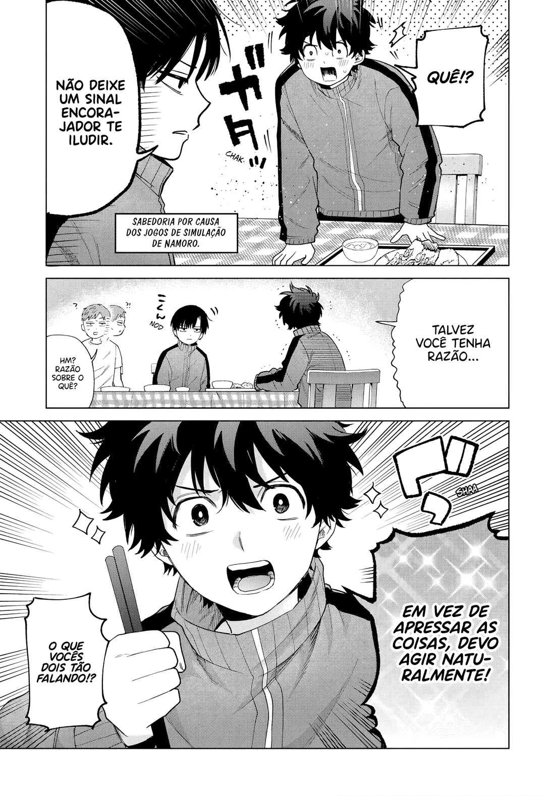 Momose Akira no Hatsukoi Hatan-chuu. — Cap. 84, pág. 14