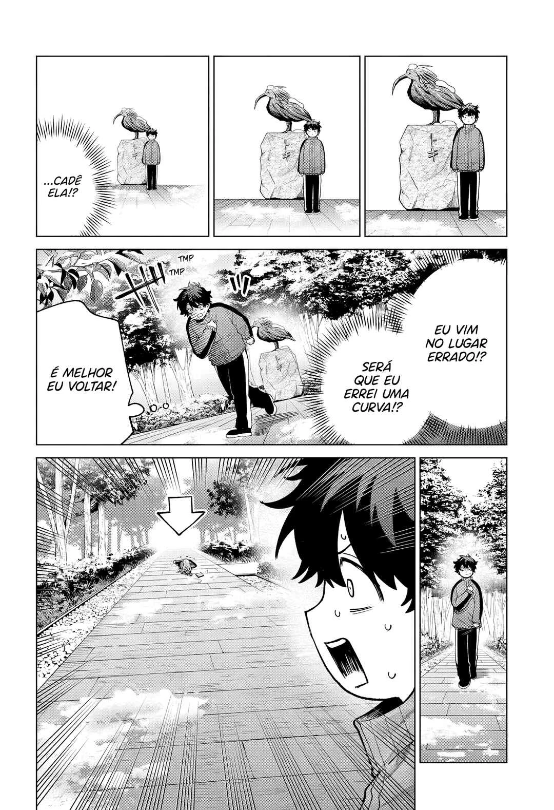 Momose Akira no Hatsukoi Hatan-chuu. — Cap. 84, pág. 19