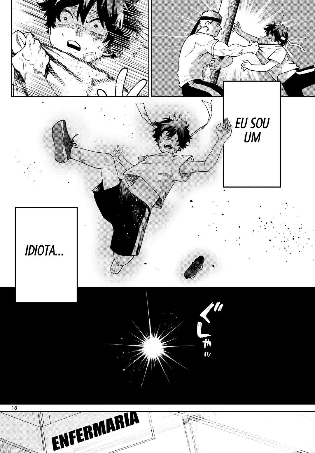 Momose Akira no Hatsukoi Hatan-chuu. — Cap. 9, pág. 18