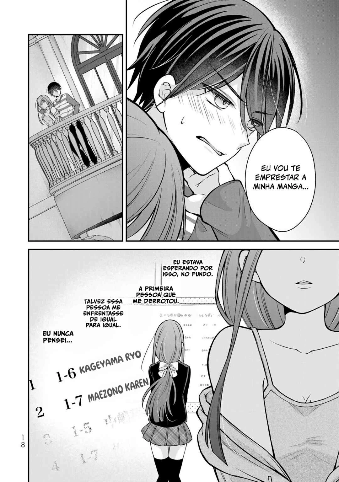 Namaiki Asahi-chan o Wakarasetai — Cap. 18, pág. 19