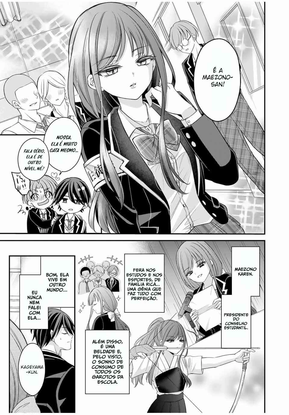 Namaiki Asahi-chan o Wakarasetai — Cap. 3, pág. 3