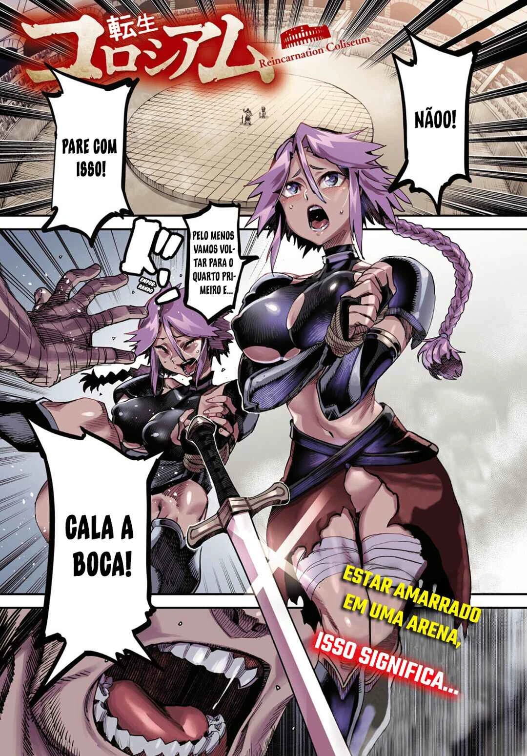 Reincarnation Coliseum: The Weakest Skill Conquers the Strongest Women and Creates a Harem — Cap. 1, pág. 3