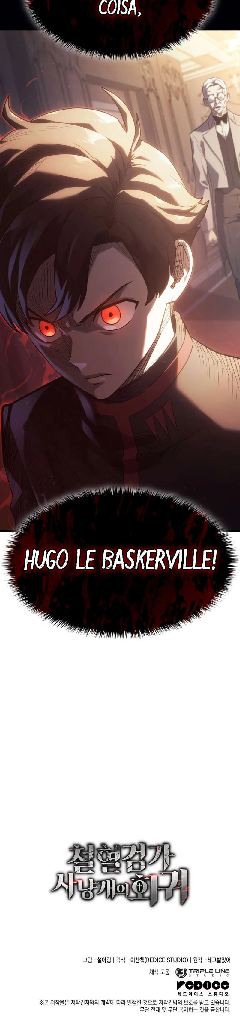 Revenge of the Baskerville Bloodhound — Cap. 16, pág. 48