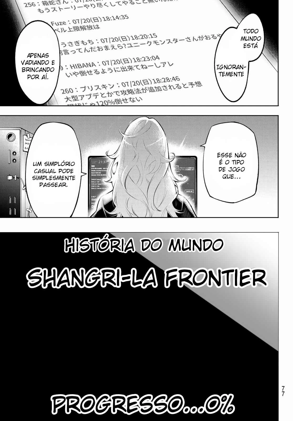 Shangri-La Frontier — Cap. 1, pág. 61