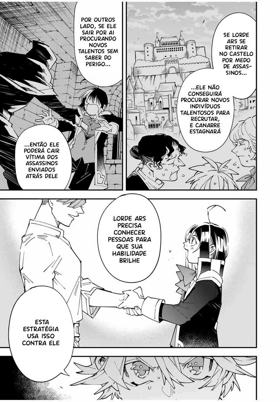 Tensei Kizoku, Kantei Skill de Nariagaru: Jakushou Ryouchi o Uketsuida node, Yuushuu na Jinzai o Fuyashiteitara, Saikyou Ryouchi ni Natteta — Cap. 39, pág. 16