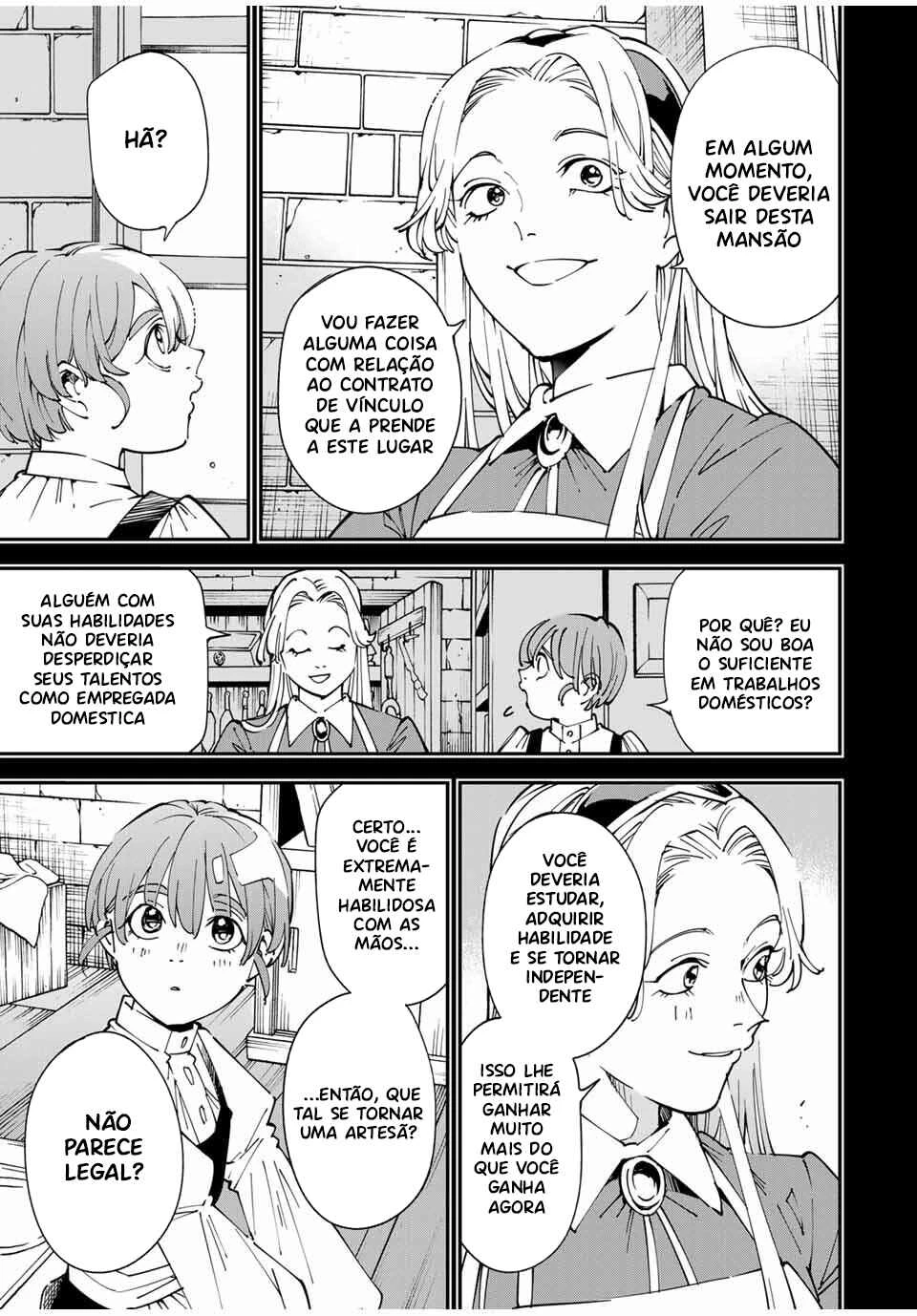 Tensei Kizoku, Kantei Skill de Nariagaru: Jakushou Ryouchi o Uketsuida node, Yuushuu na Jinzai o Fuyashiteitara, Saikyou Ryouchi ni Natteta — Cap. 42, pág. 12