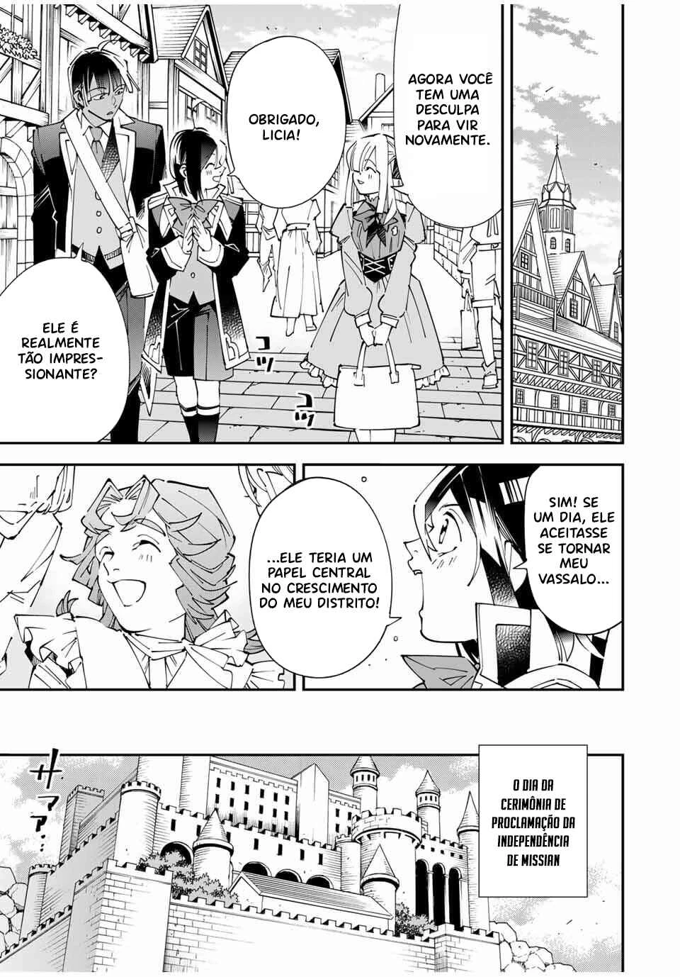 Tensei Kizoku, Kantei Skill de Nariagaru: Jakushou Ryouchi o Uketsuida node, Yuushuu na Jinzai o Fuyashiteitara, Saikyou Ryouchi ni Natteta — Cap. 47, pág. 9