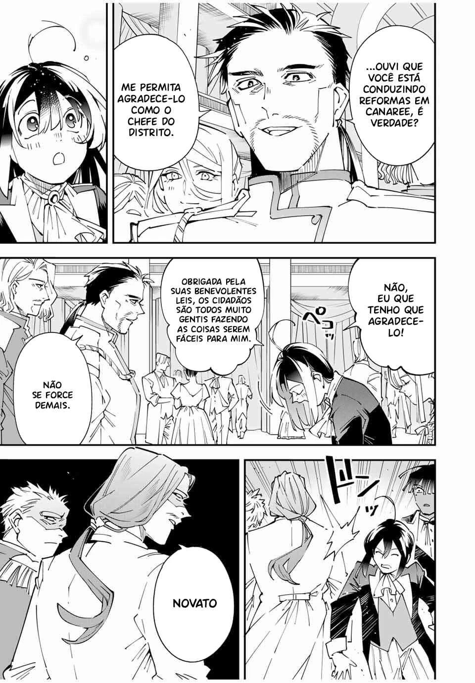 Tensei Kizoku, Kantei Skill de Nariagaru: Jakushou Ryouchi o Uketsuida node, Yuushuu na Jinzai o Fuyashiteitara, Saikyou Ryouchi ni Natteta — Cap. 47, pág. 11