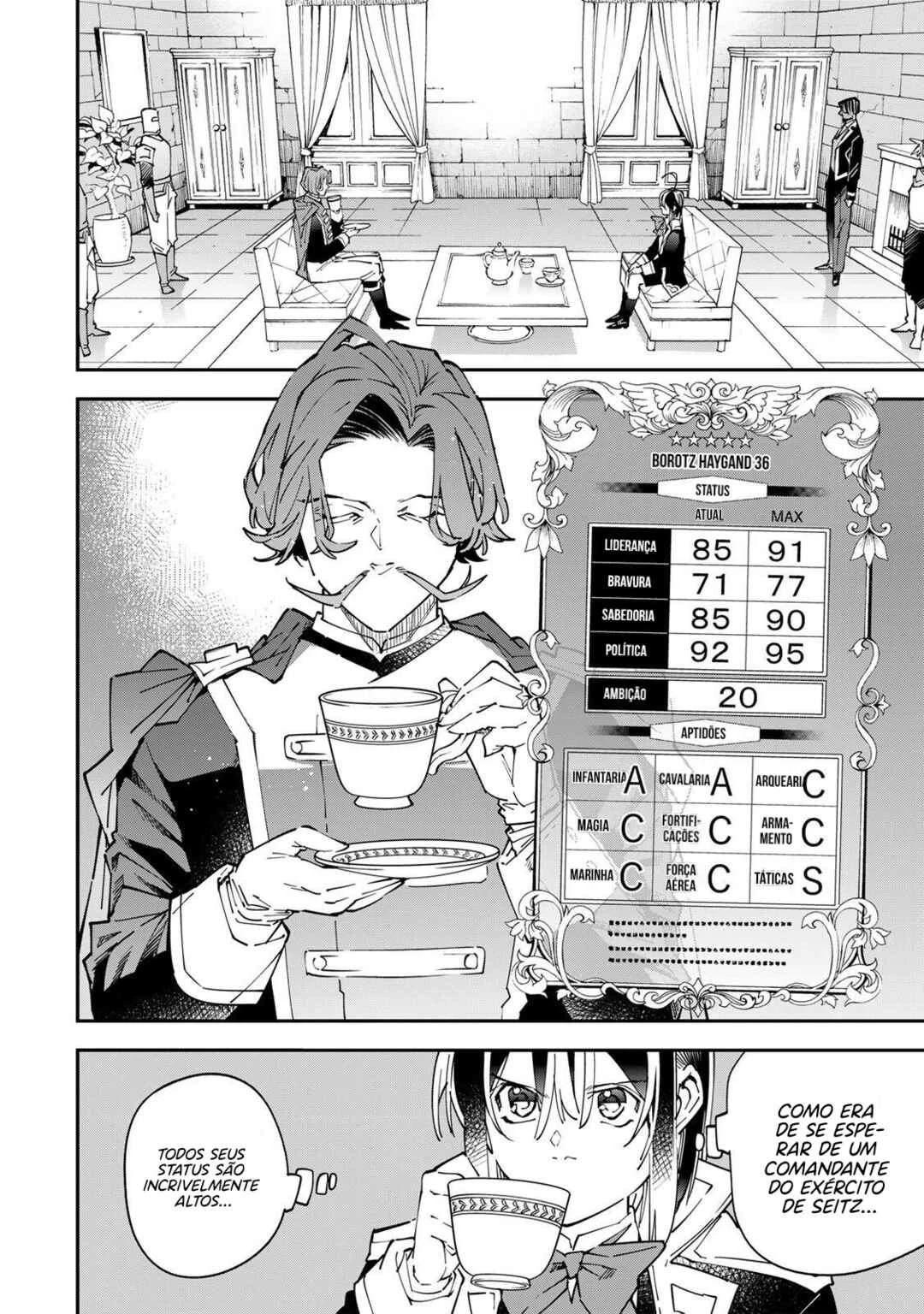 Tensei Kizoku, Kantei Skill de Nariagaru: Jakushou Ryouchi o Uketsuida node, Yuushuu na Jinzai o Fuyashiteitara, Saikyou Ryouchi ni Natteta — Cap. 57, pág. 15