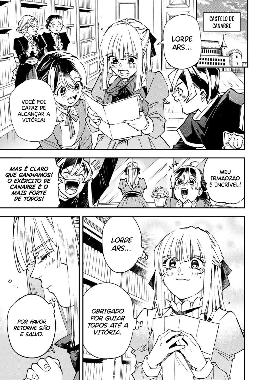 Tensei Kizoku, Kantei Skill de Nariagaru: Jakushou Ryouchi o Uketsuida node, Yuushuu na Jinzai o Fuyashiteitara, Saikyou Ryouchi ni Natteta — Cap. 62, pág. 13
