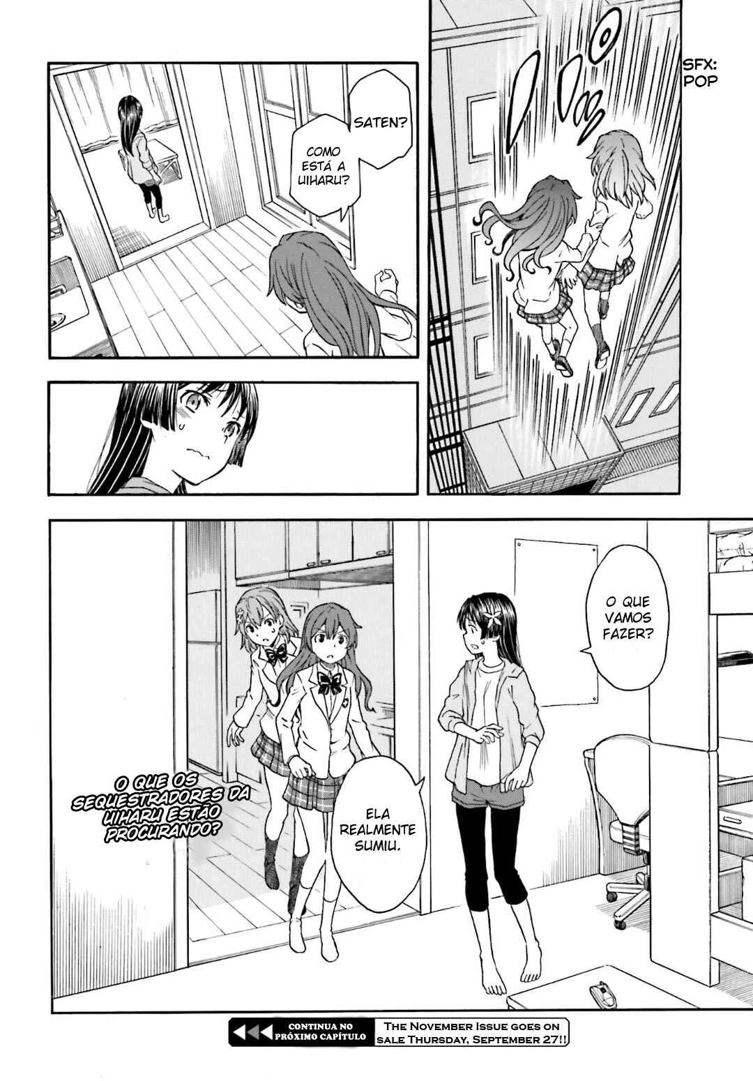 Toaru Majutsu no Index Gaiden: Toaru Kagaku no Railgun — Cap. 107, pág. 18