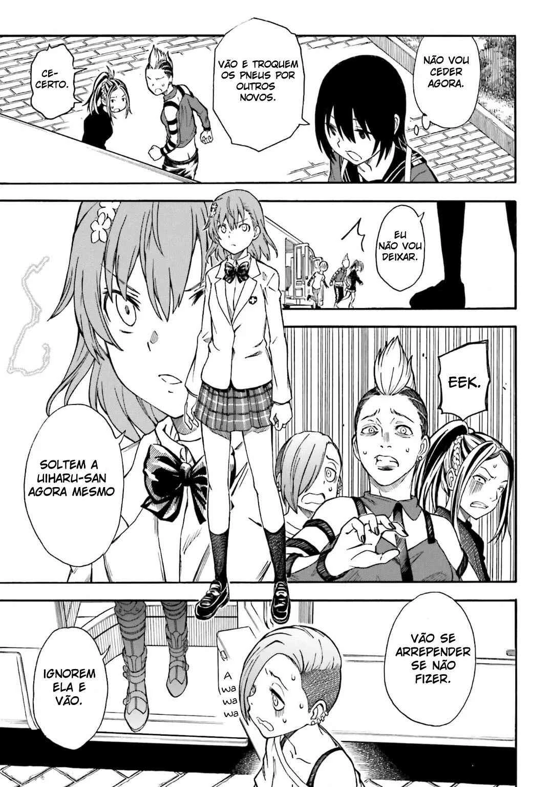 Toaru Majutsu no Index Gaiden: Toaru Kagaku no Railgun — Cap. 108, pág. 11
