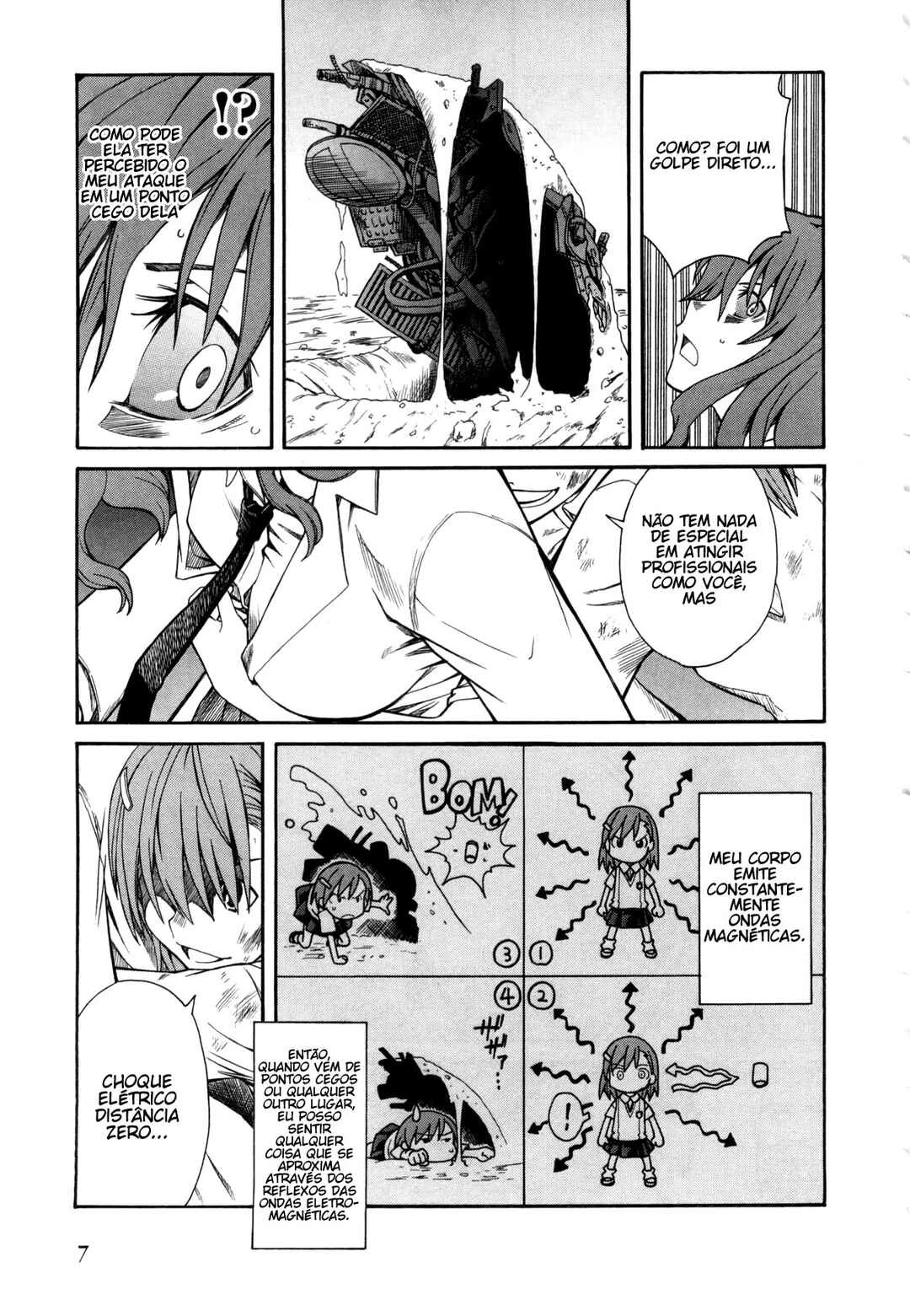Toaru Majutsu no Index Gaiden: Toaru Kagaku no Railgun — Cap. 14, pág. 11