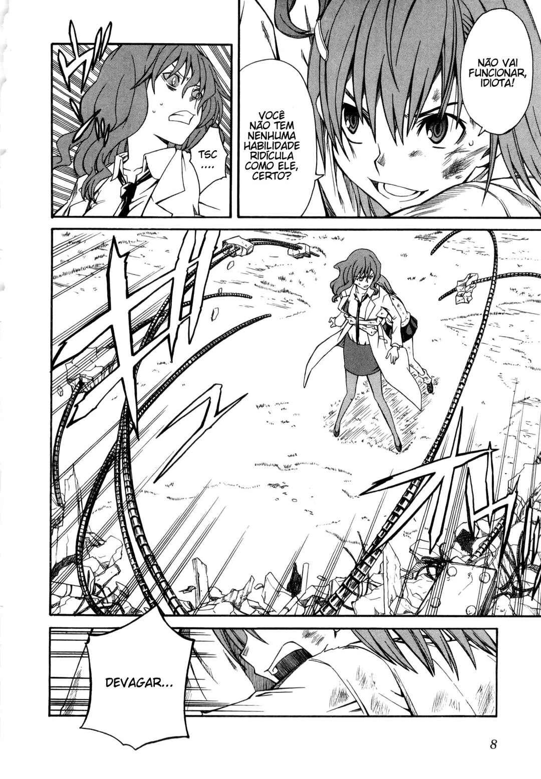 Toaru Majutsu no Index Gaiden: Toaru Kagaku no Railgun — Cap. 14, pág. 12