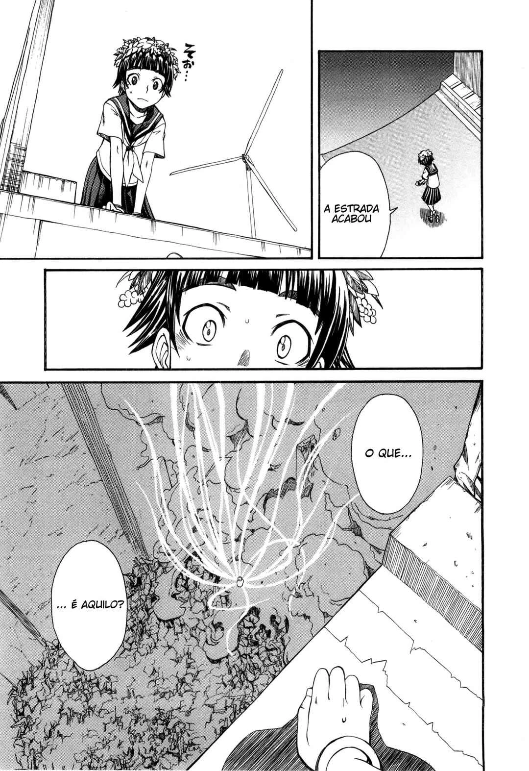 Toaru Majutsu no Index Gaiden: Toaru Kagaku no Railgun — Cap. 14, pág. 35