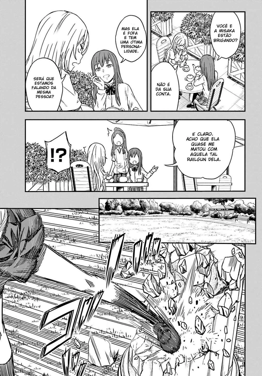 Toaru Majutsu no Index Gaiden: Toaru Kagaku no Railgun — Cap. 140, pág. 8