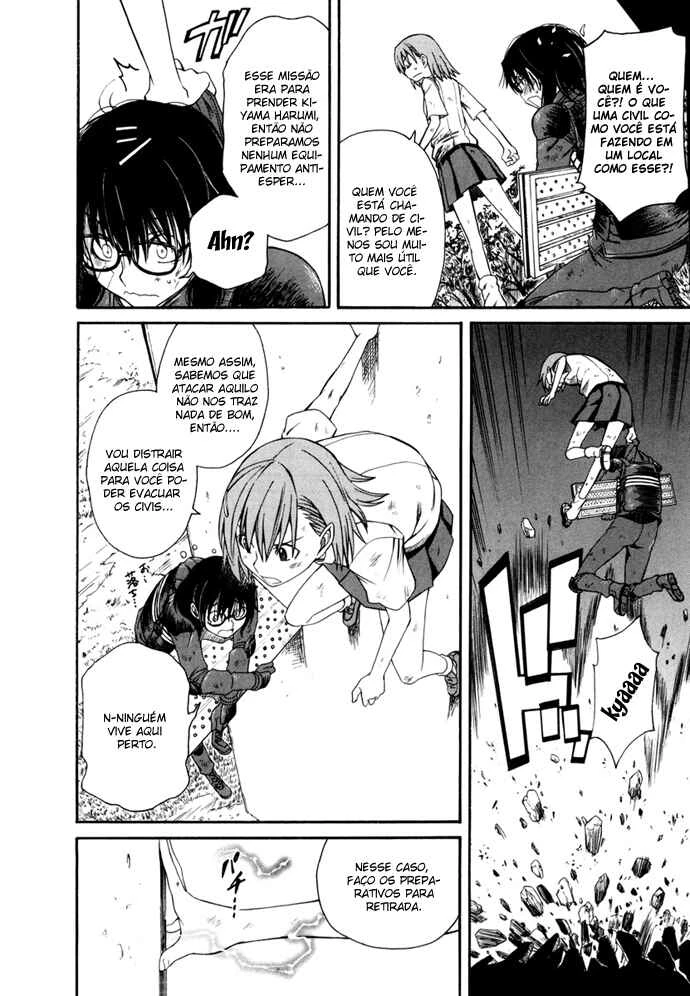 Toaru Majutsu no Index Gaiden: Toaru Kagaku no Railgun — Cap. 15, pág. 19