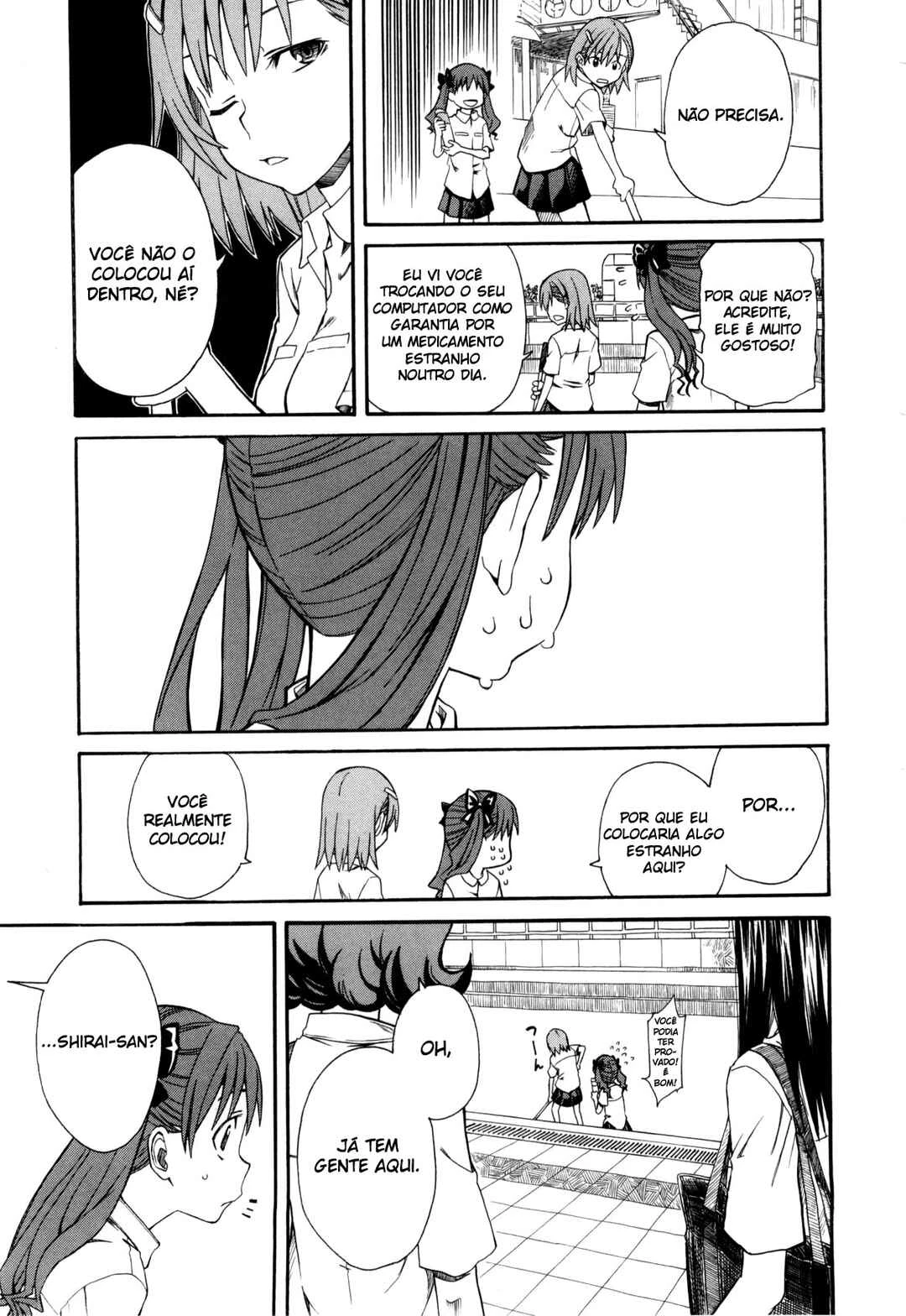 Toaru Majutsu no Index Gaiden: Toaru Kagaku no Railgun — Cap. 17, pág. 18
