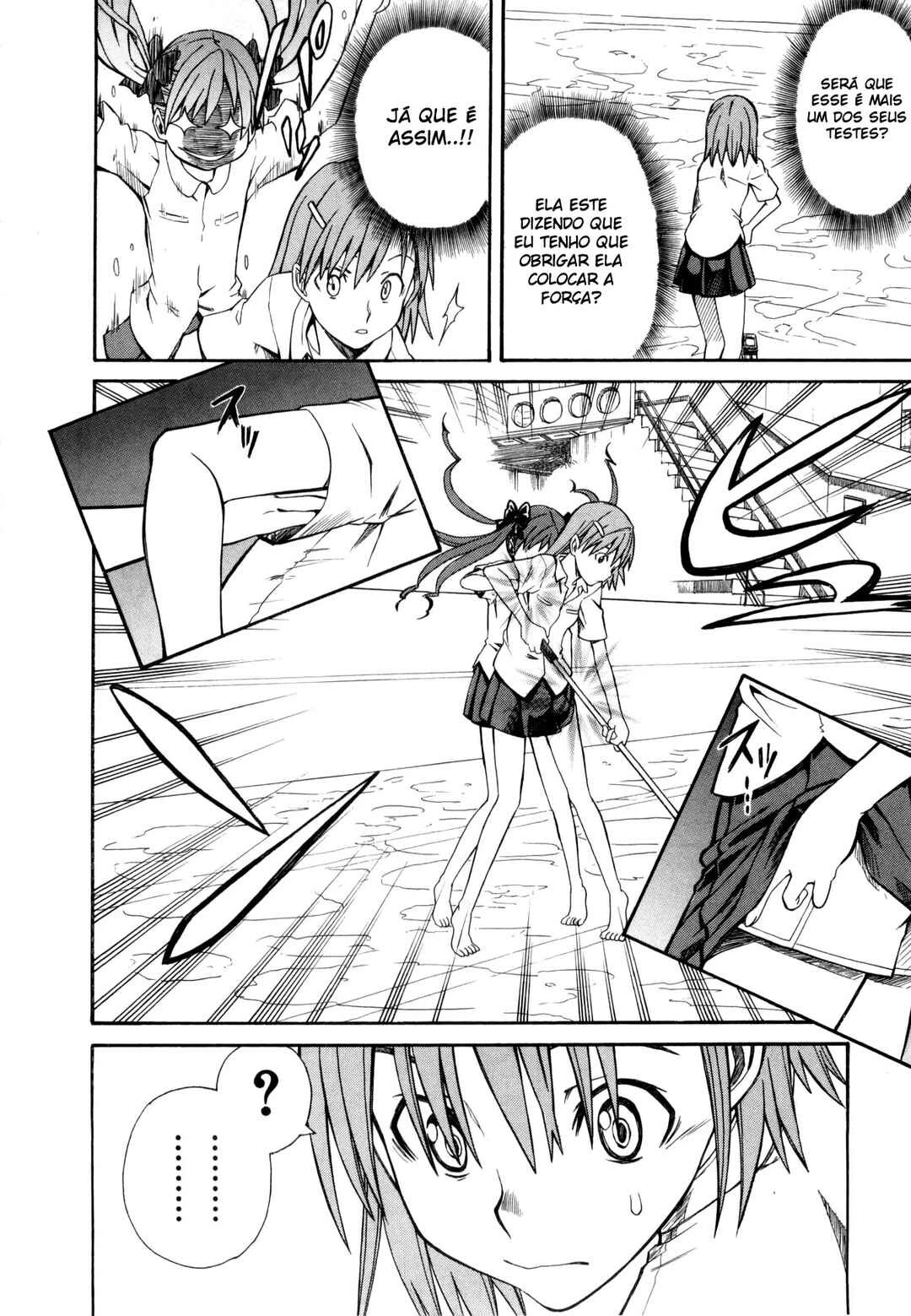 Toaru Majutsu no Index Gaiden: Toaru Kagaku no Railgun — Cap. 17, pág. 35
