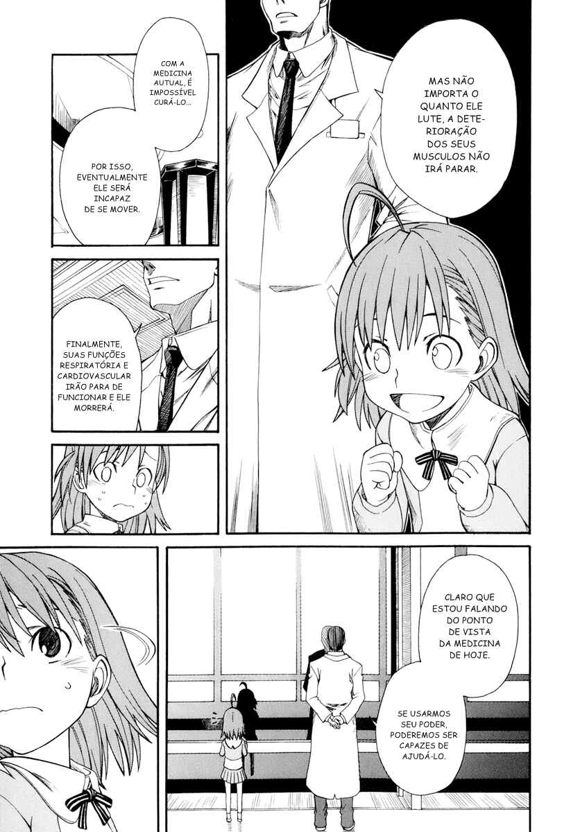 Toaru Majutsu no Index Gaiden: Toaru Kagaku no Railgun — Cap. 18, pág. 13