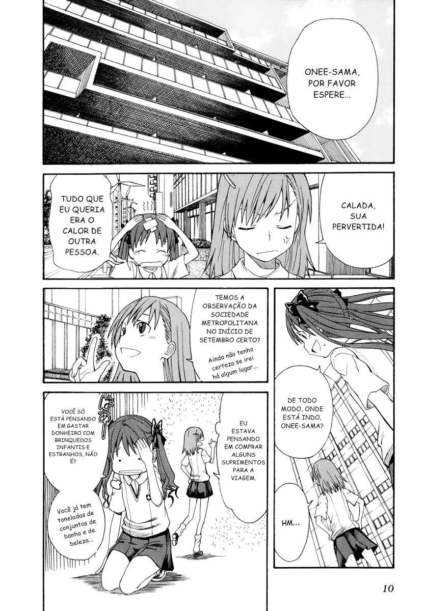 Toaru Majutsu no Index Gaiden: Toaru Kagaku no Railgun — Cap. 18, pág. 18