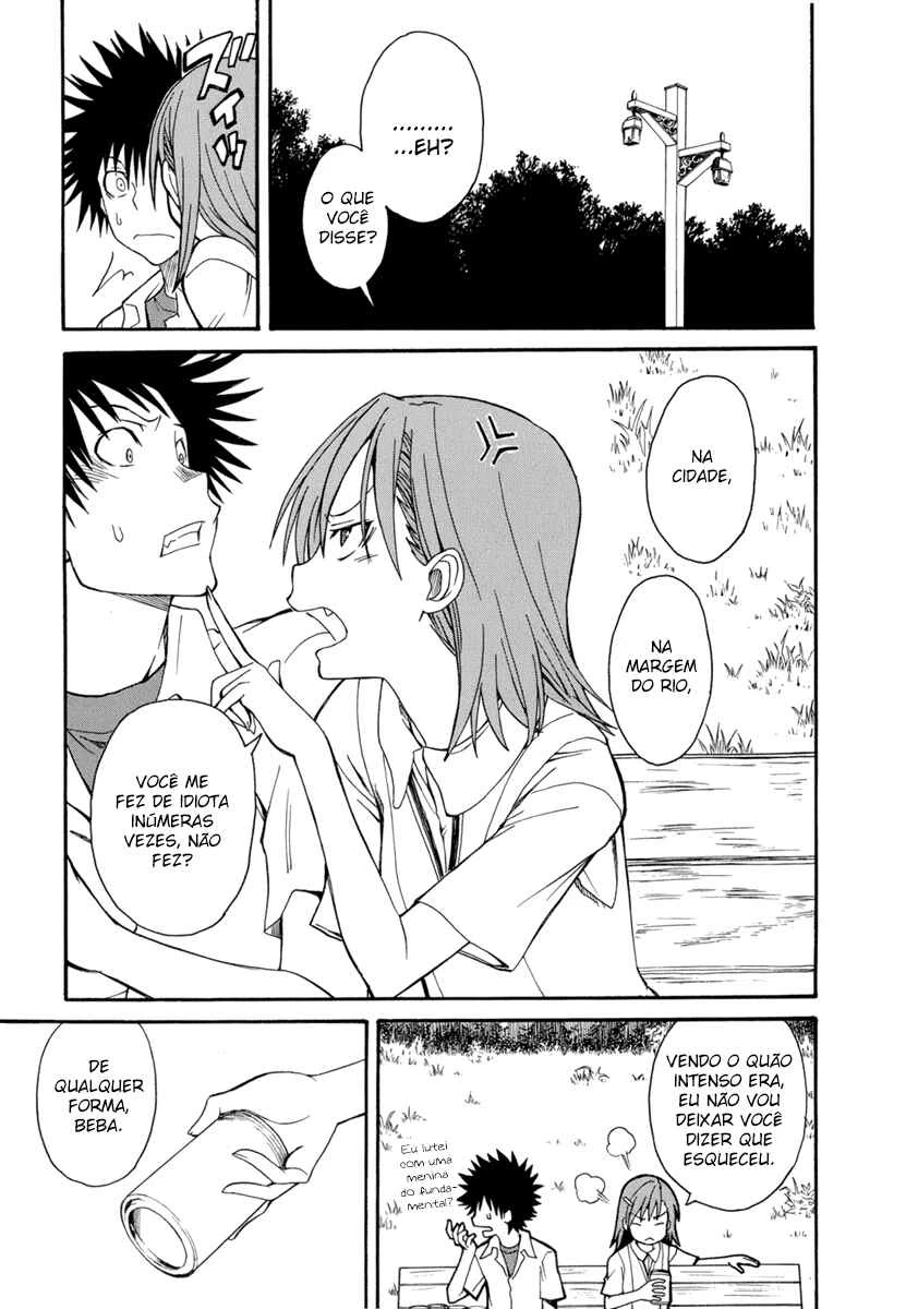 Toaru Majutsu no Index Gaiden: Toaru Kagaku no Railgun — Cap. 31, pág. 18
