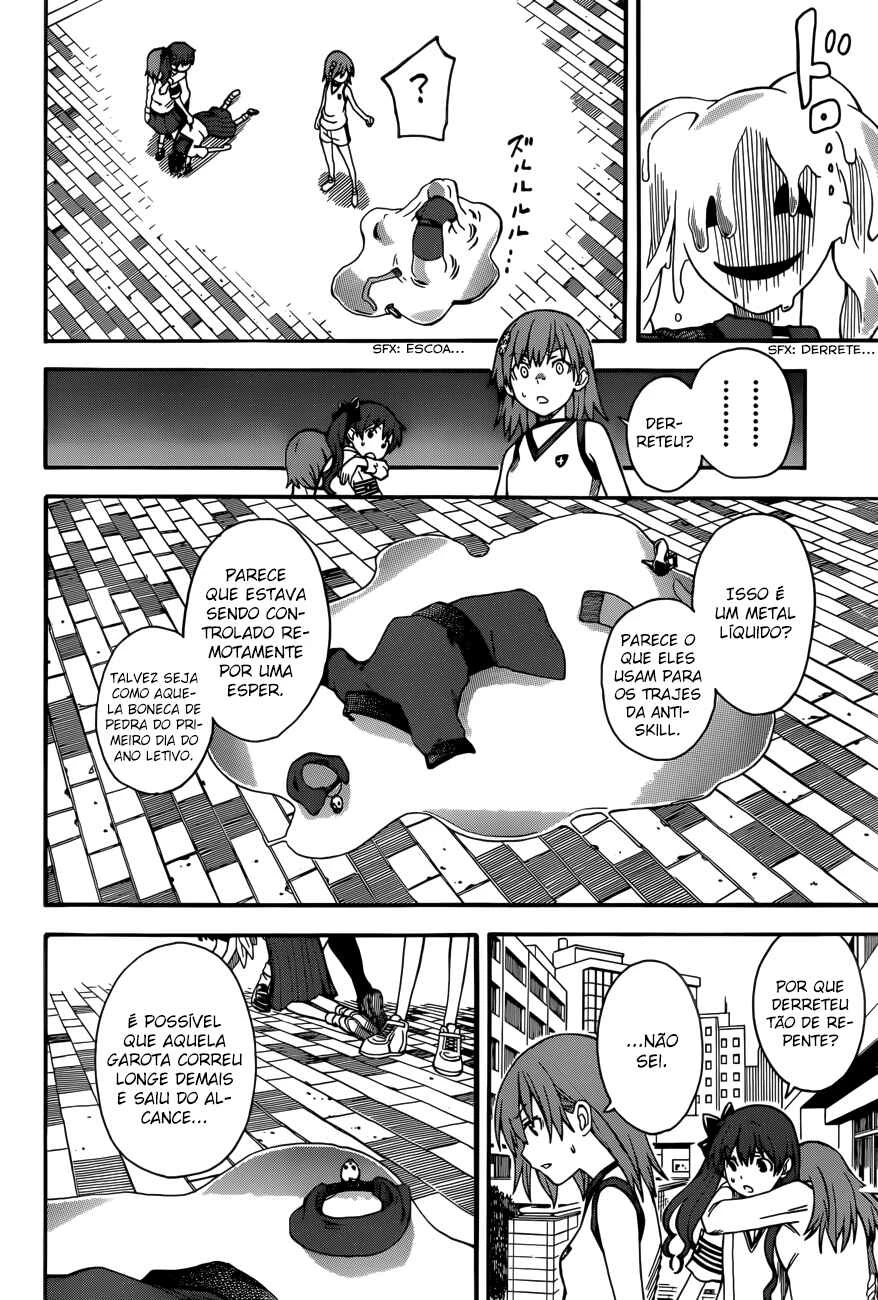 Toaru Majutsu no Index Gaiden: Toaru Kagaku no Railgun — Cap. 54, pág. 19