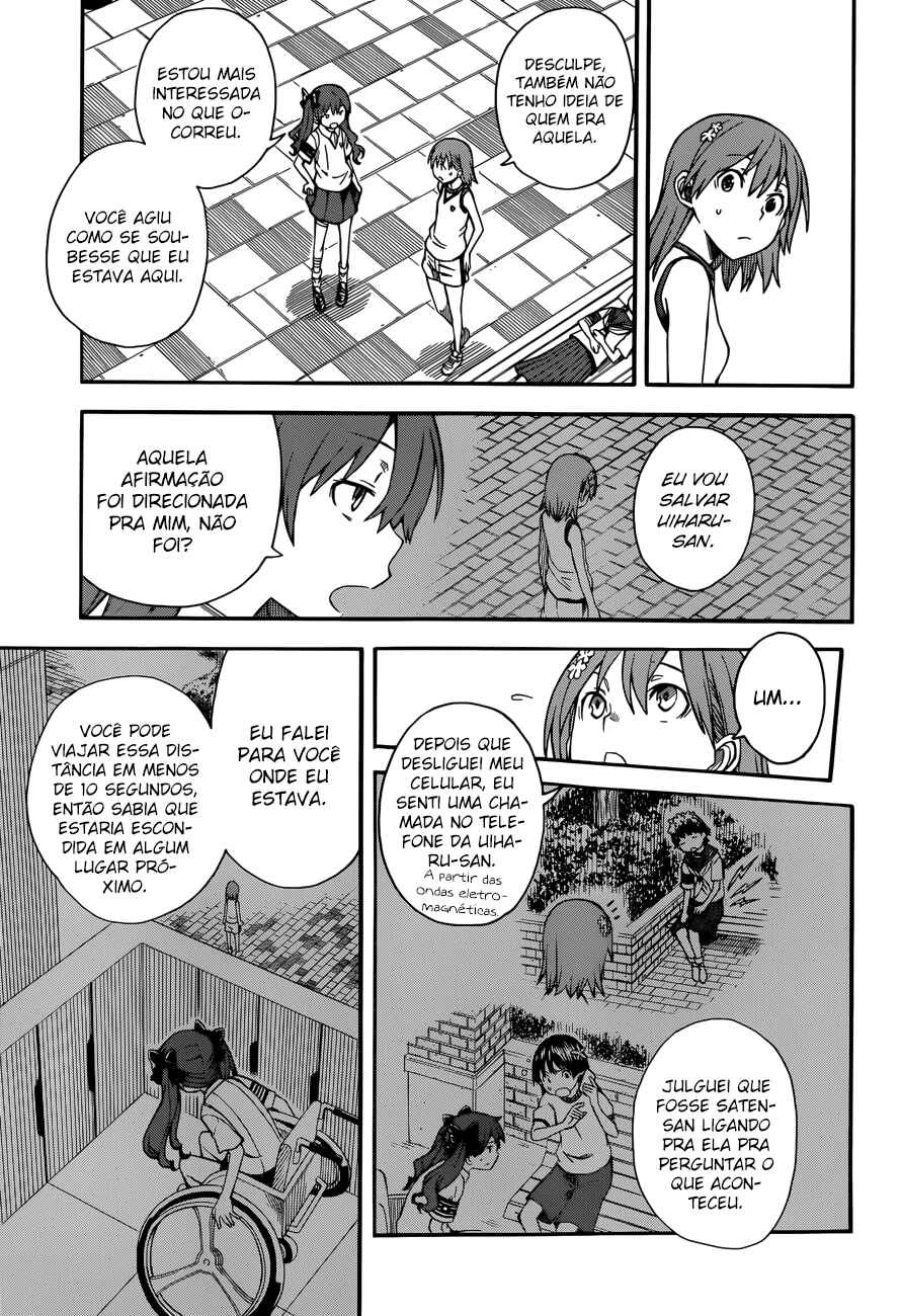 Toaru Majutsu no Index Gaiden: Toaru Kagaku no Railgun — Cap. 54, pág. 22