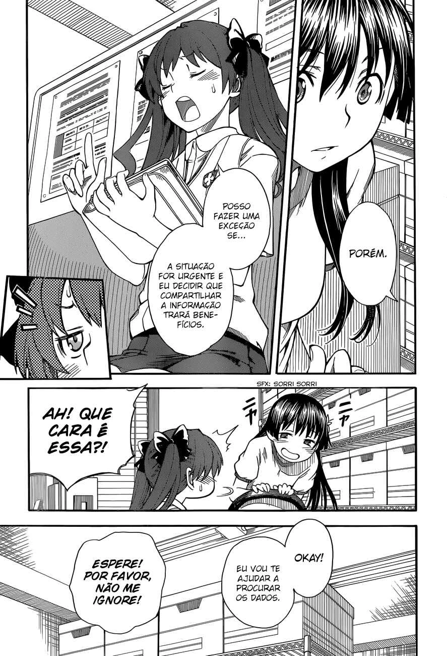 Toaru Majutsu no Index Gaiden: Toaru Kagaku no Railgun — Cap. 56, pág. 23