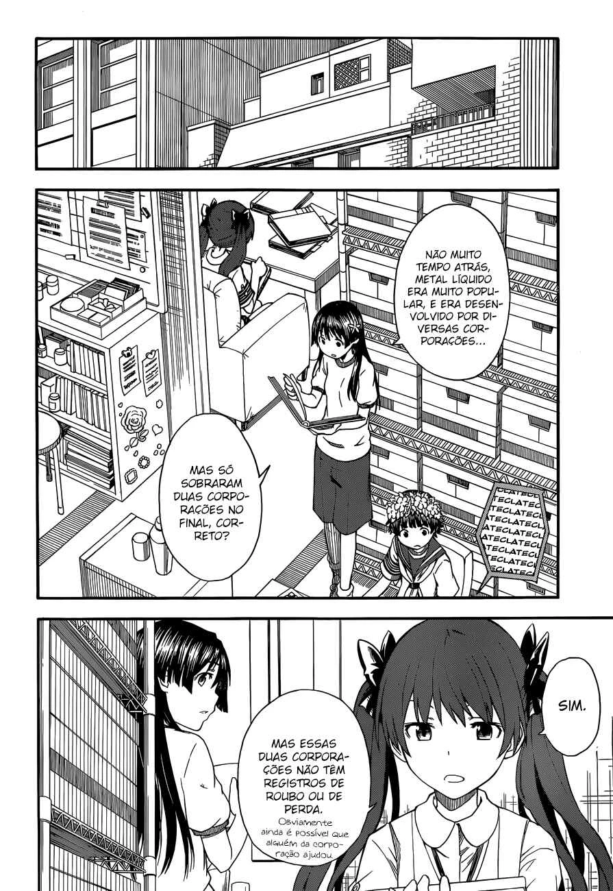 Toaru Majutsu no Index Gaiden: Toaru Kagaku no Railgun — Cap. 57, pág. 14