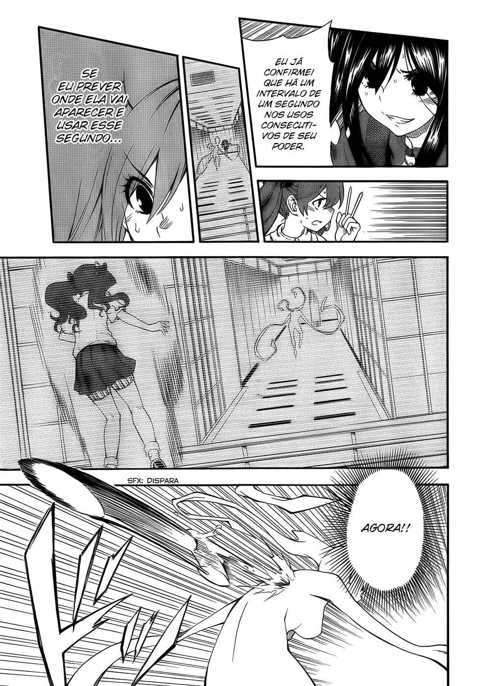 Toaru Majutsu no Index Gaiden: Toaru Kagaku no Railgun — Cap. 67, pág. 17