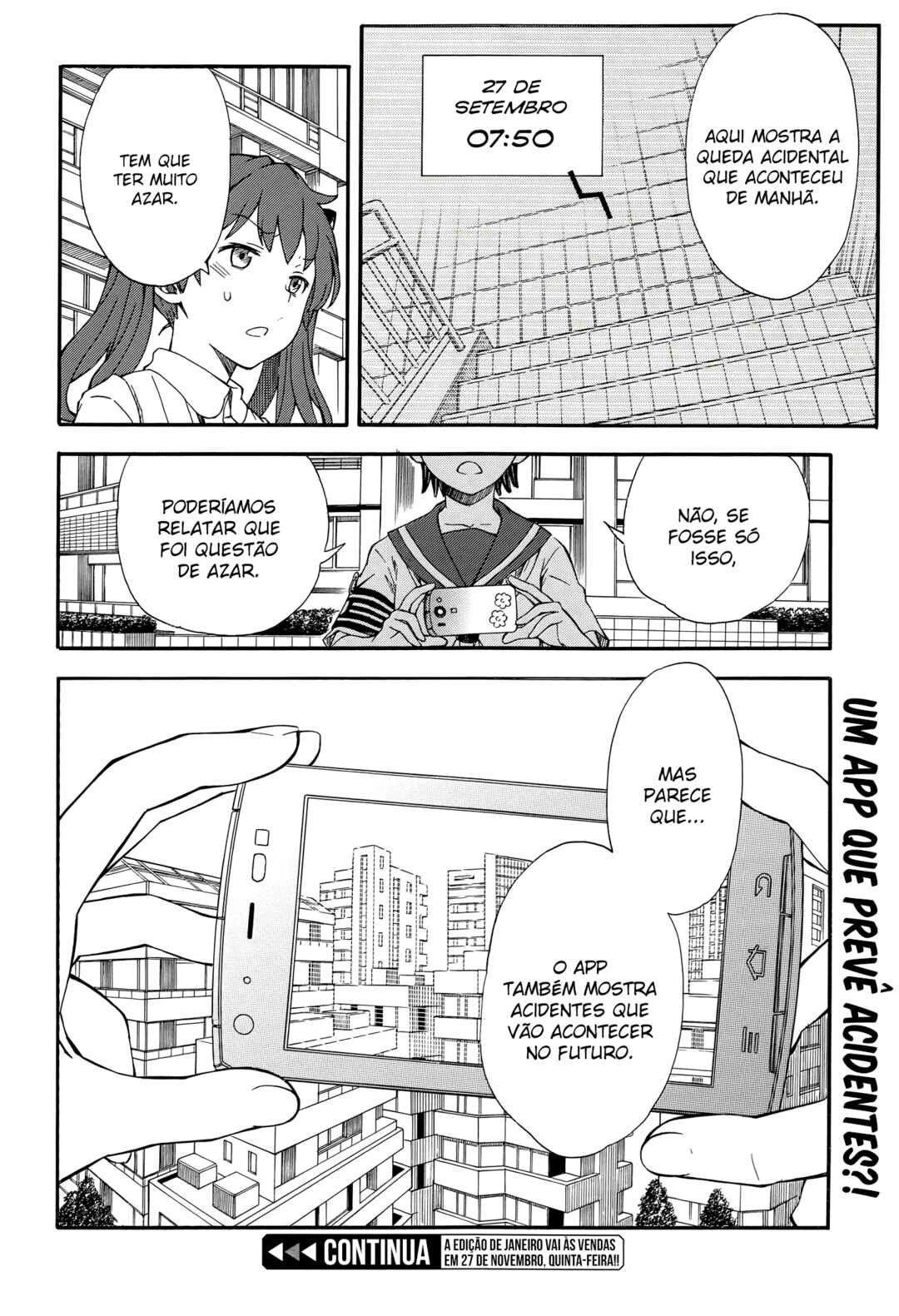 Toaru Majutsu no Index Gaiden: Toaru Kagaku no Railgun — Cap. 72, pág. 22