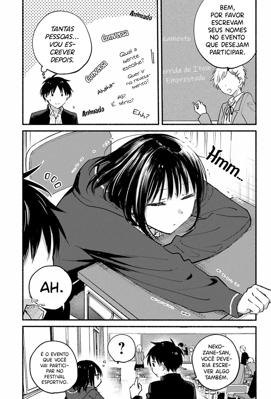 Tonari no Neko to Koi Shirazu — Cap. 20, pág. 4