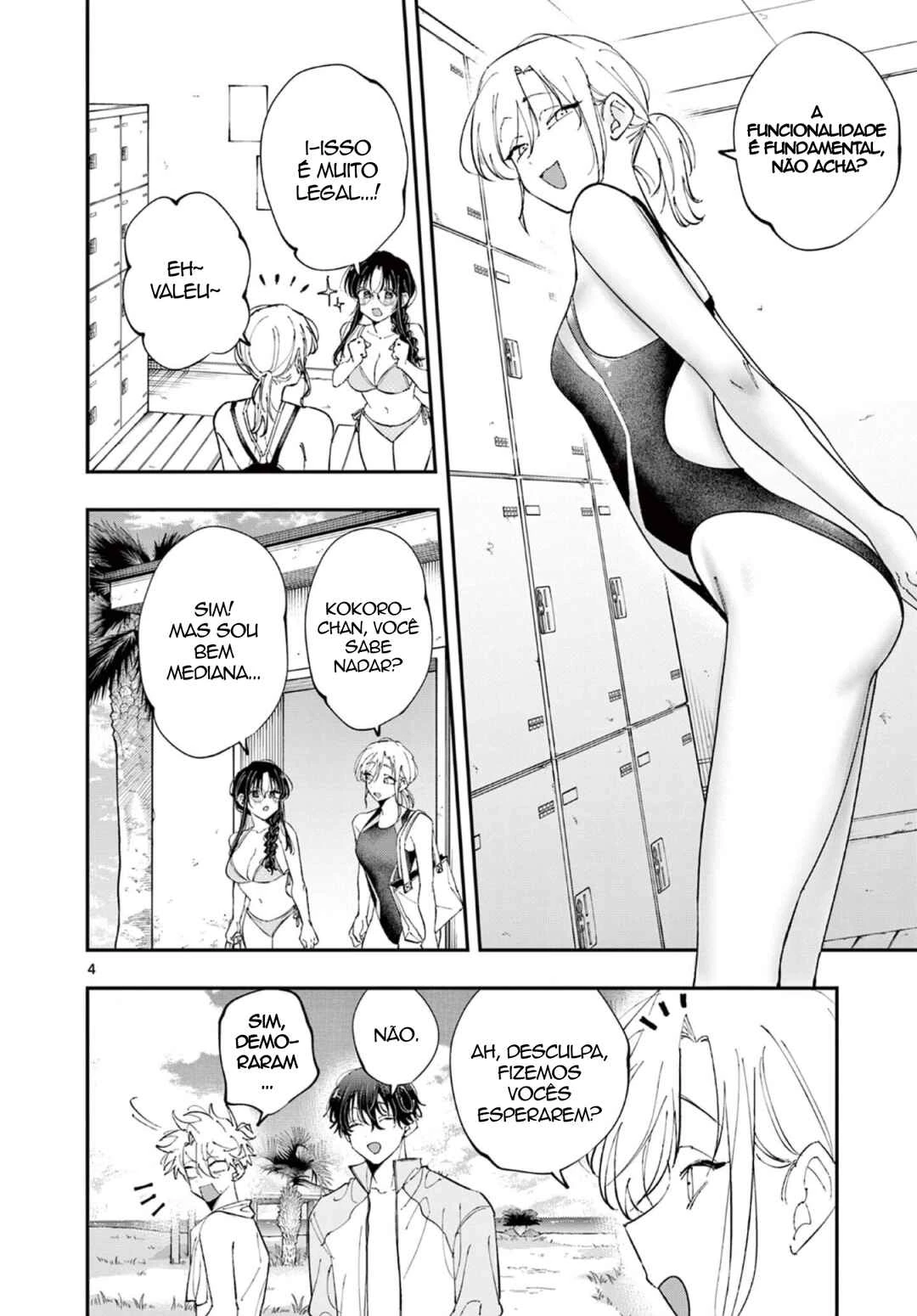 Tonari no Seki no Yatsu ga Souiu Me de Mitekuru — Cap. 102, pág. 4