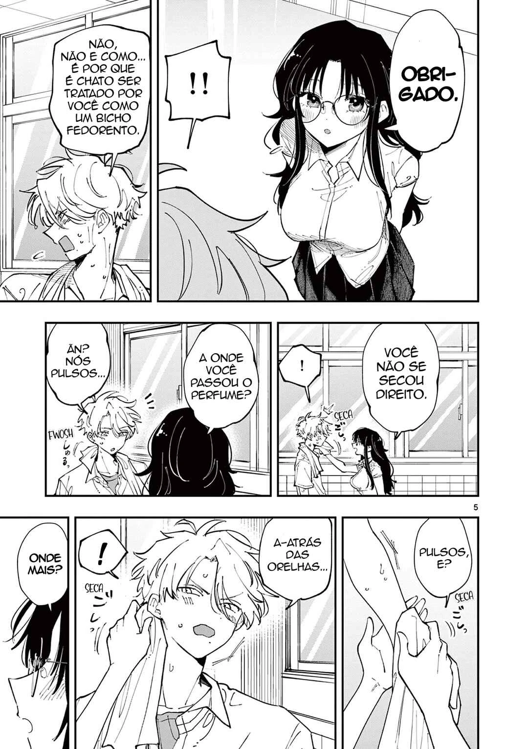 Tonari no Seki no Yatsu ga Souiu Me de Mitekuru — Cap. 13, pág. 5