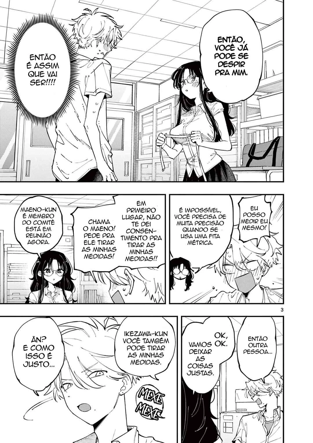 Tonari no Seki no Yatsu ga Souiu Me de Mitekuru — Cap. 14, pág. 3